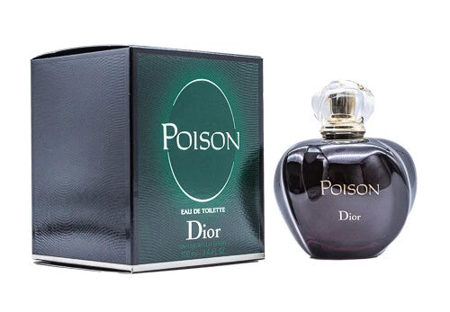 Christian Dior Poison Eau de Toilette Spray for Women 3.4 fl oz (100 mL) | Brand New